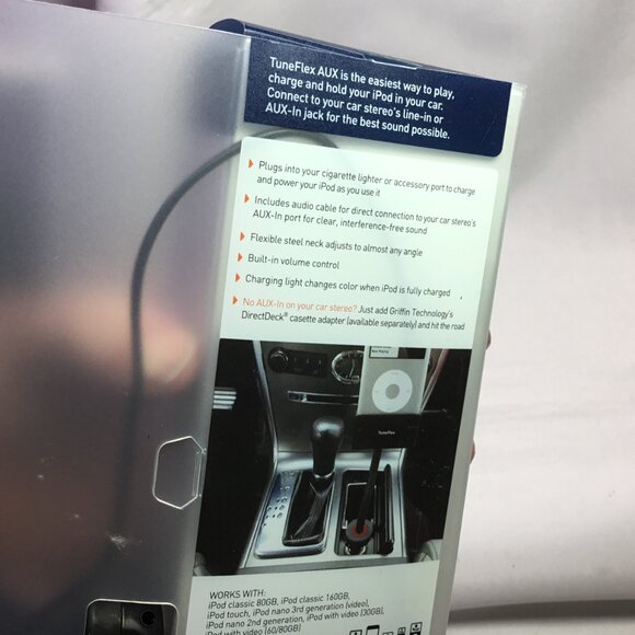 Griffin Technology TuneFlex AUX for iPod and iPod Nano with 30 Pin Connector - Picture 5 of 6